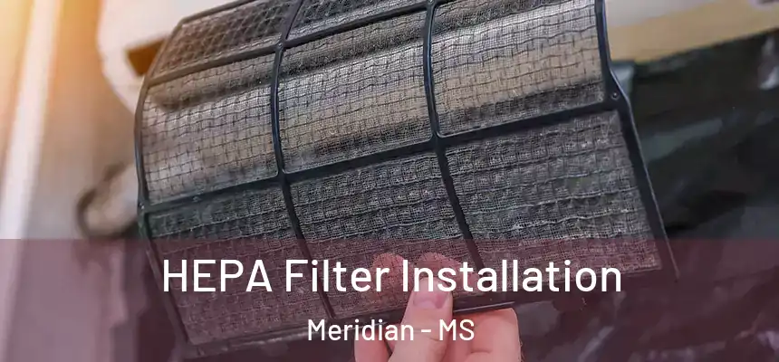  HEPA Filter Installation Meridian - MS